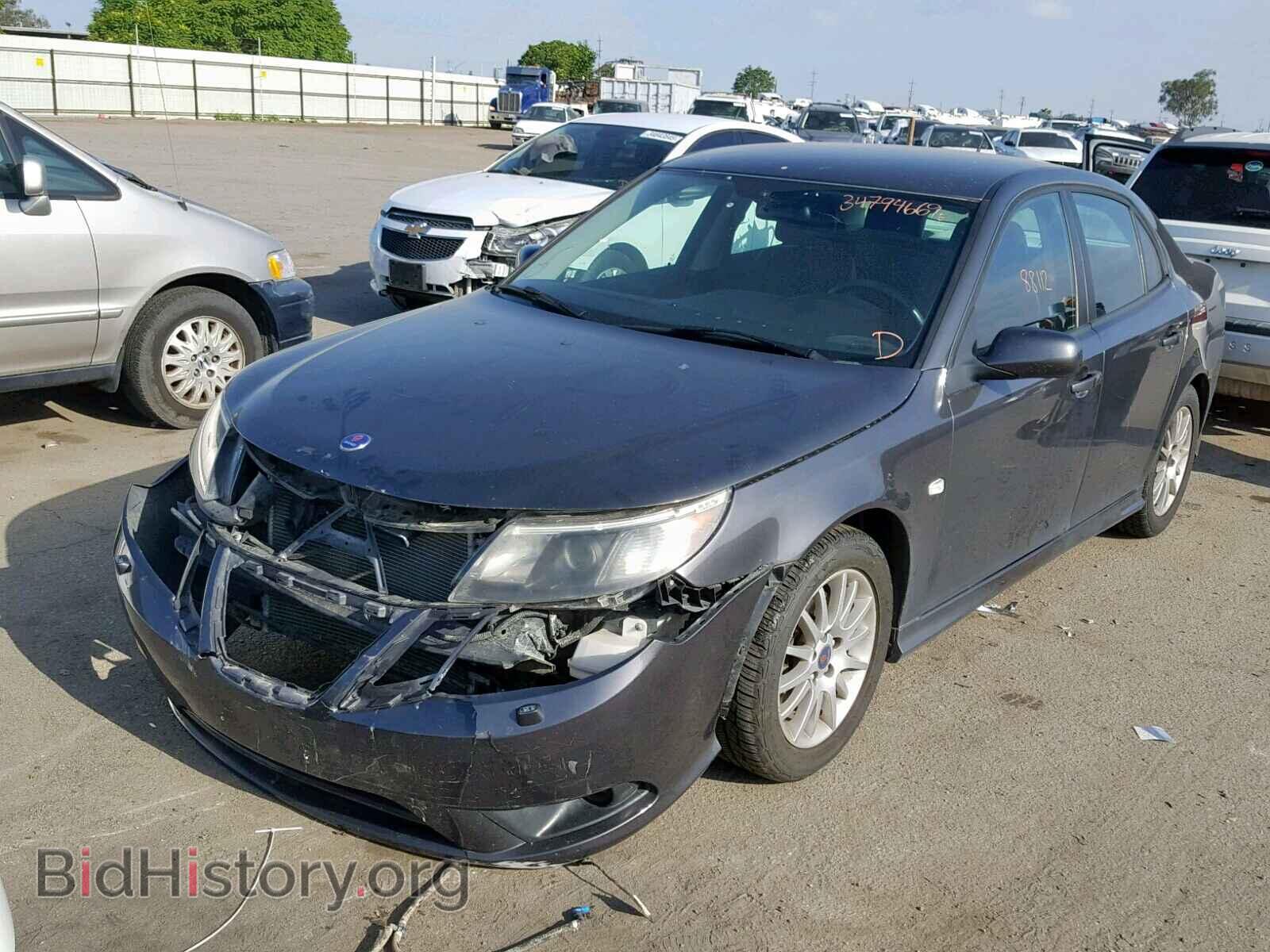 2009 SAAB 9 3 - VIN: YS3FB49Y691019480 - Фото 2