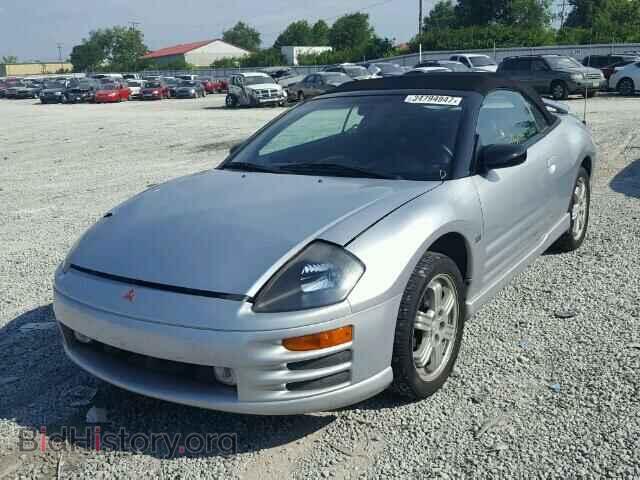 2001 MITSUBISHI ECLIPSE - VIN: 4A3AE85H41E083694 - Фото 2