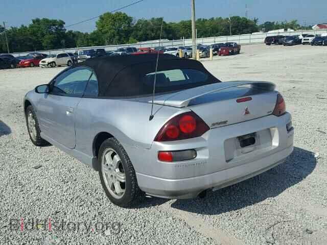 2001 MITSUBISHI ECLIPSE - VIN: 4A3AE85H41E083694 - Фото 3