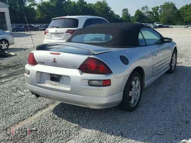 2001 MITSUBISHI ECLIPSE - VIN: 4A3AE85H41E083694 - Фото 4