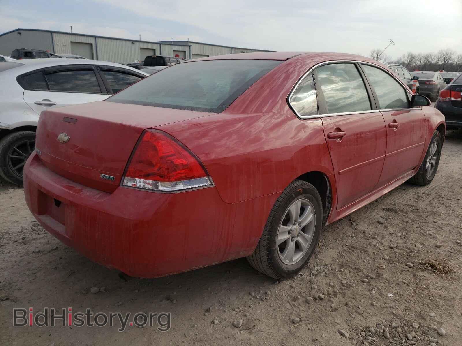 2012 CHEVROLET IMPALA - VIN: 2G1WF5E35C1150955 - Фото 4