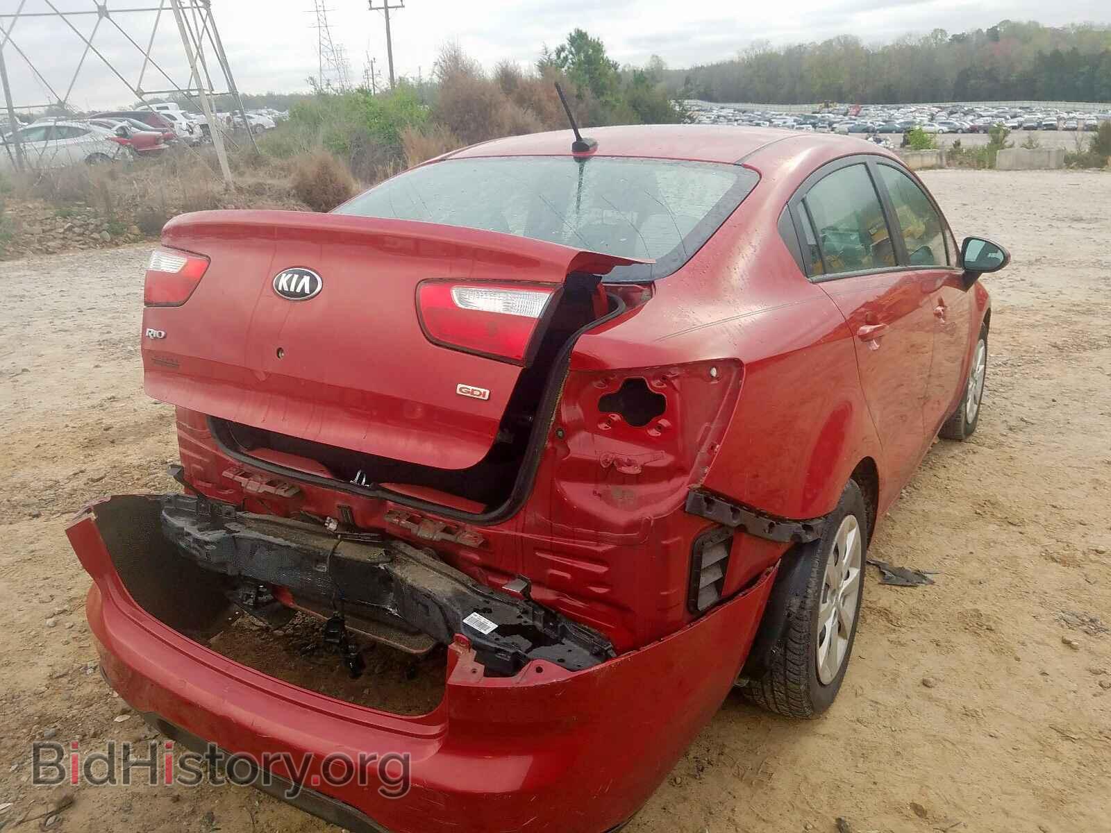 2015 KIA RIO - VIN: KNADM4A32F6528776 - Фото 4