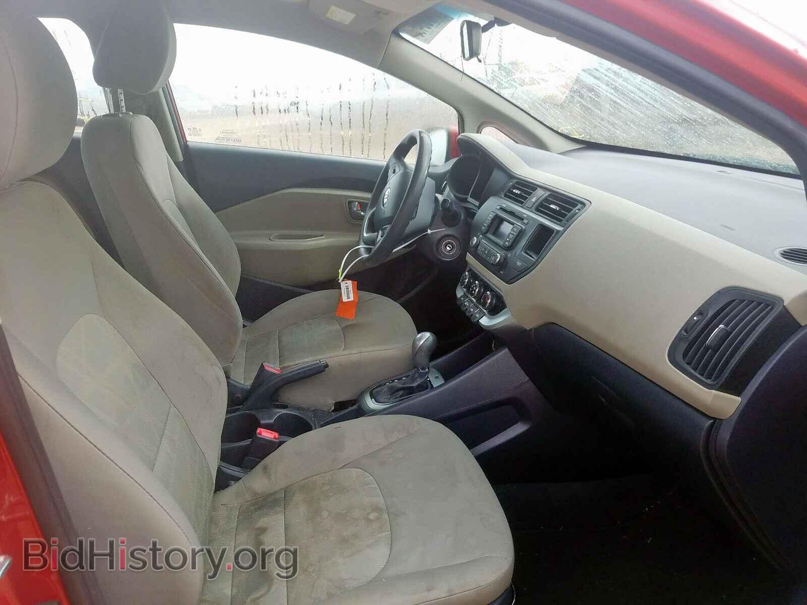2015 KIA RIO - VIN: KNADM4A32F6528776 - Фото 5