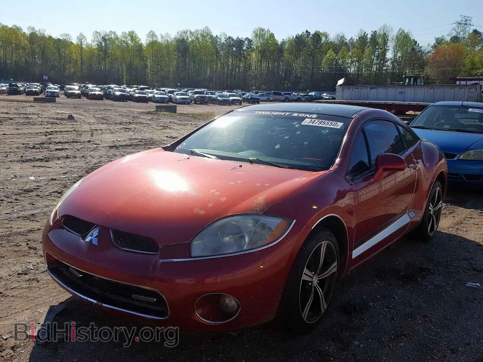 2008 MITSUBISHI ECLIPSE - VIN: 4A3AK24F08E004604 - Фото 2