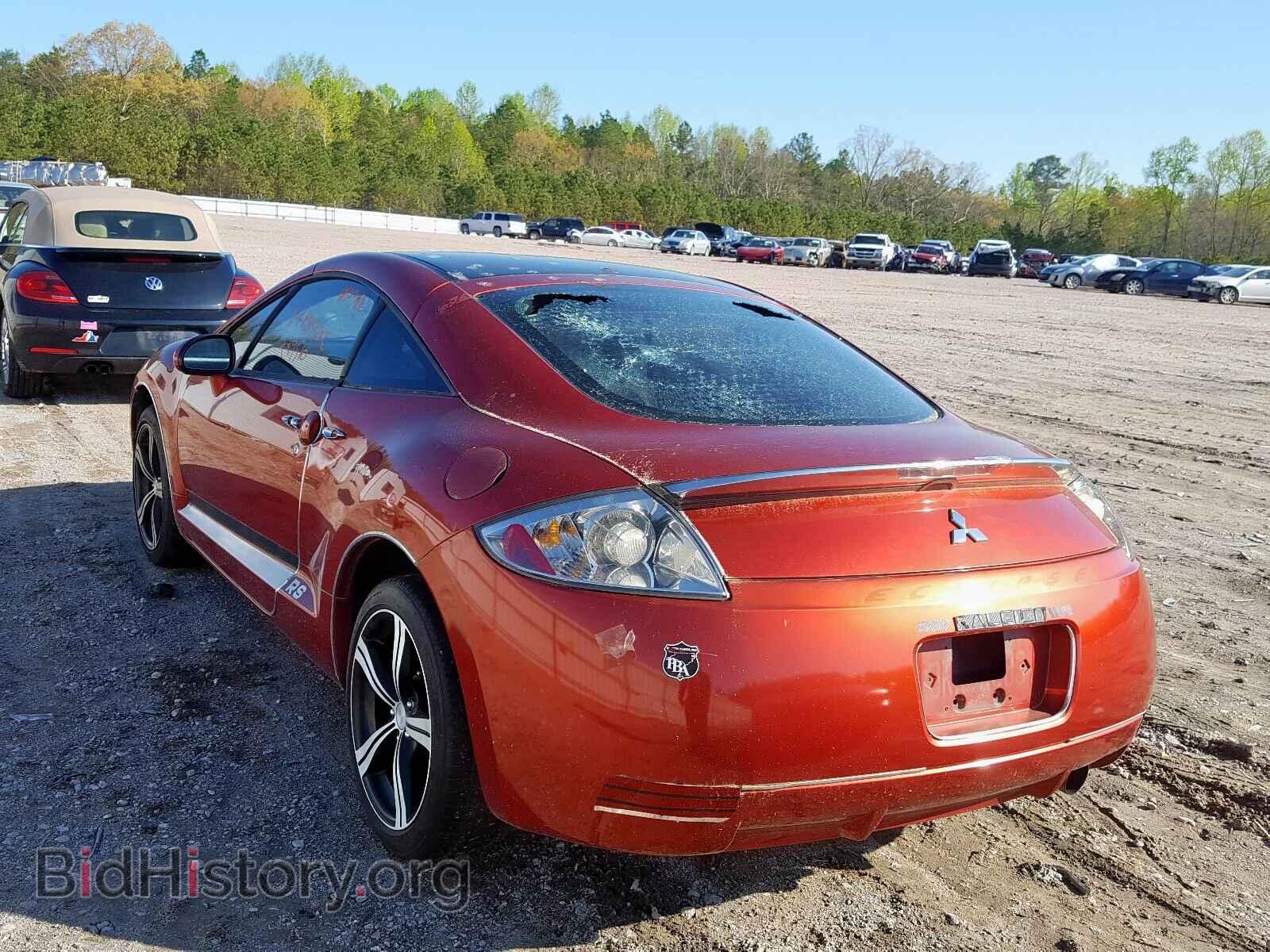 2008 MITSUBISHI ECLIPSE - VIN: 4A3AK24F08E004604 - Фото 3