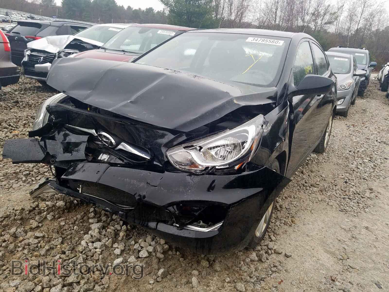 2012 HYUNDAI ACCENT - VIN: KMHCU4AE4CU036155 - Фото 2