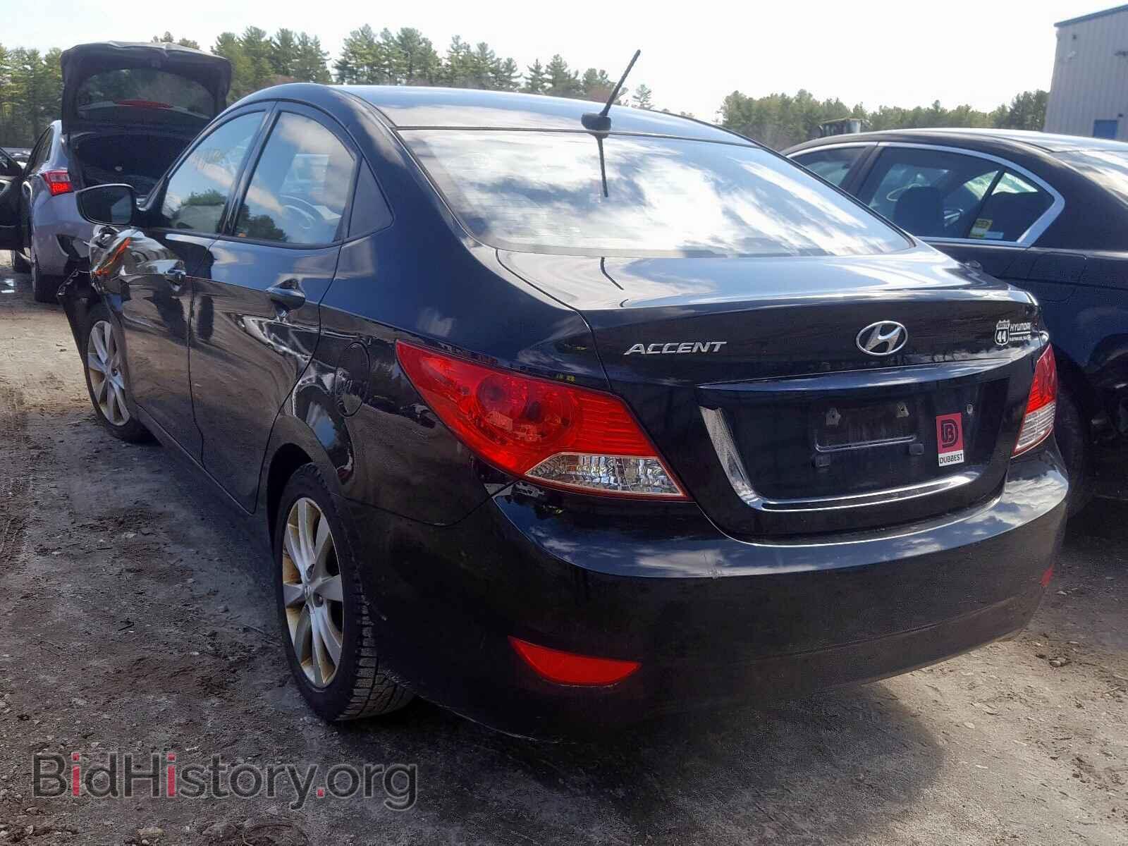 2012 HYUNDAI ACCENT - VIN: KMHCU4AE4CU036155 - Фото 3