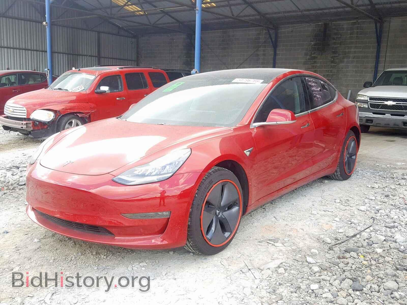 2018 TESLA MODEL 3 - VIN: 5YJ3E1EA2JF022204 - Фото 2
