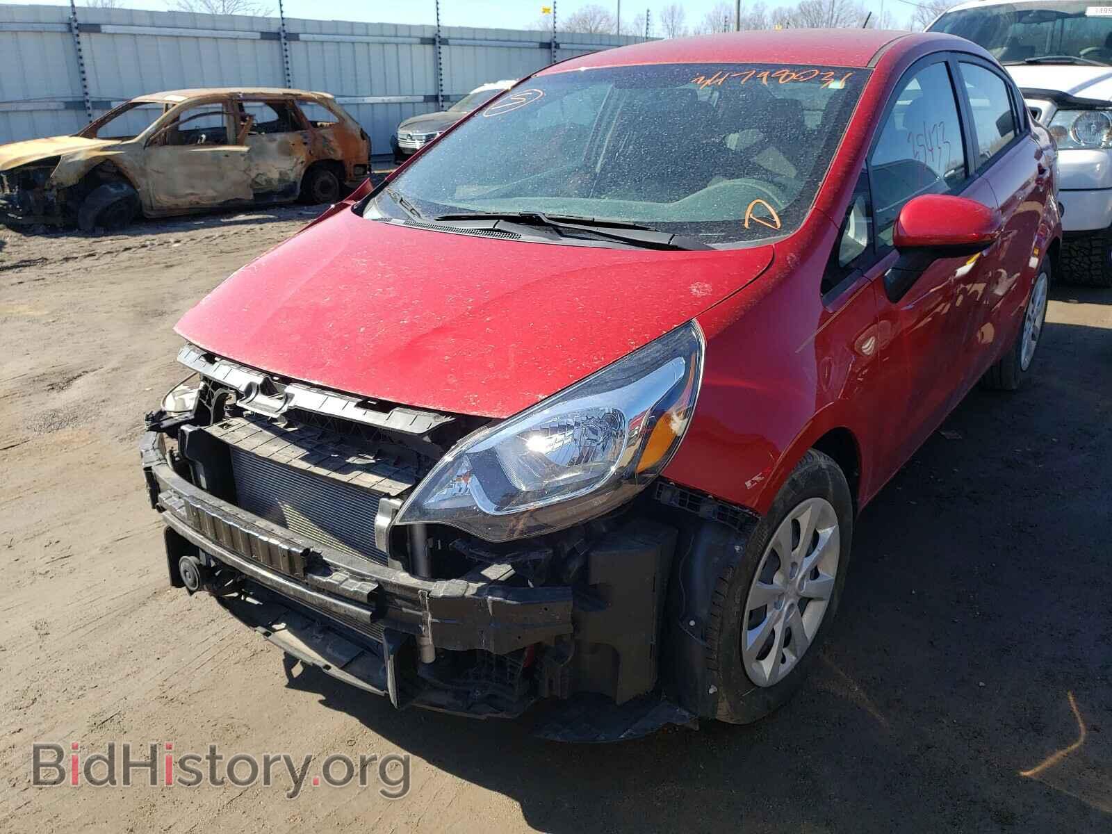 2017 KIA RIO - VIN: KNADM4A38H6035798 - Фото 2