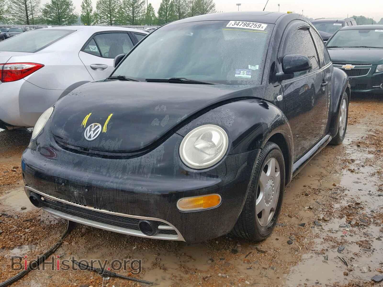 2000 VOLKSWAGEN BEETLE - VIN: 3VWCD21CXYM445163 - Фото 2