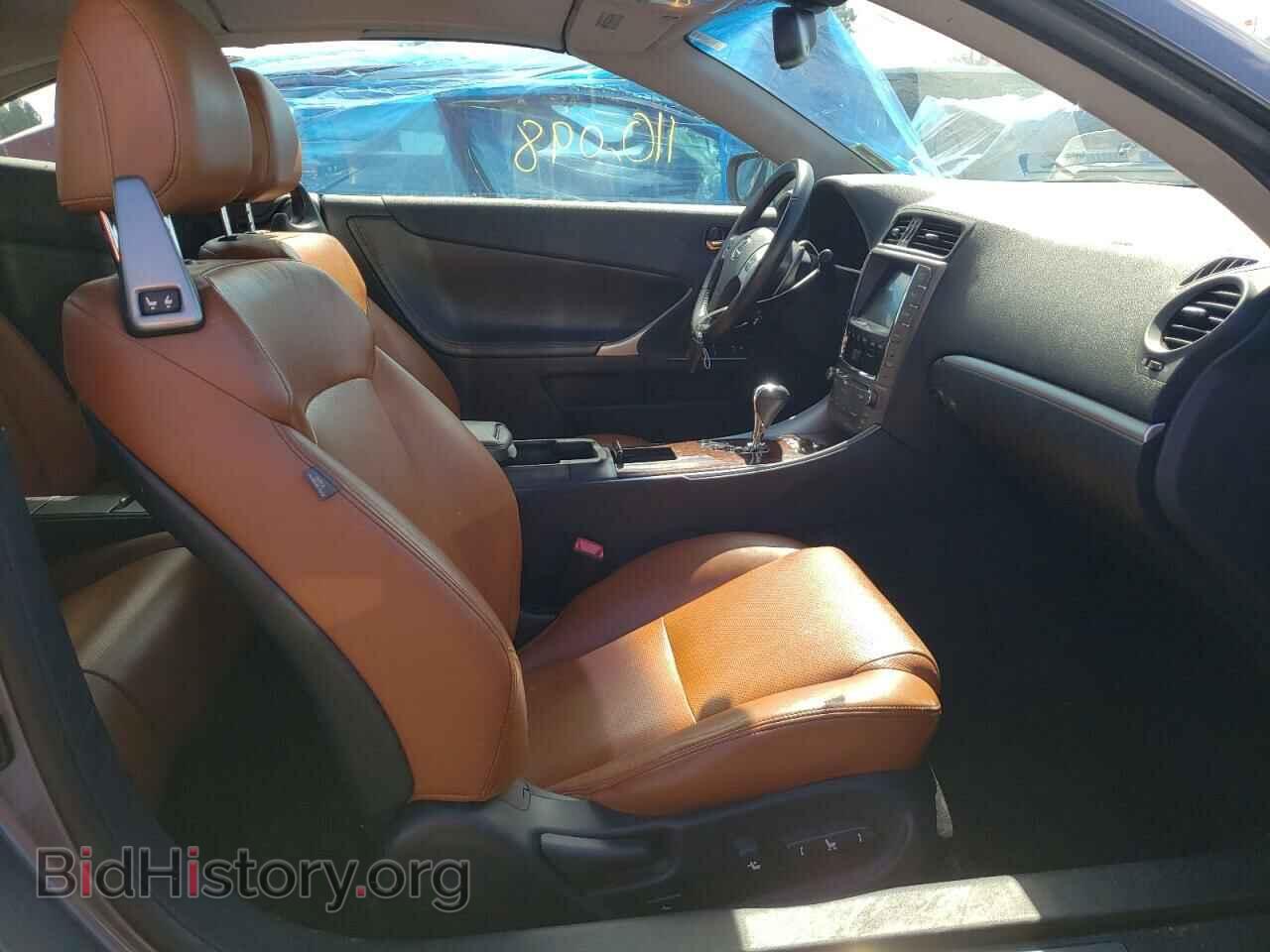 2012 LEXUS IS - VIN: JTHFF2C23C2525496 - Фото 5