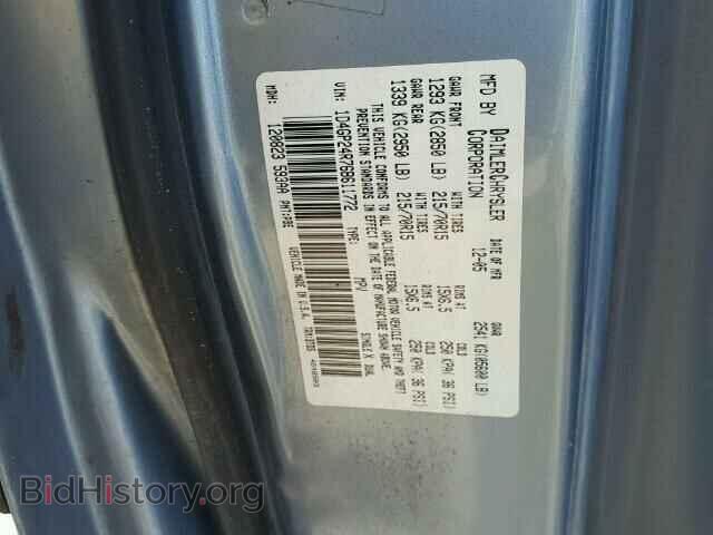 2006 DODGE CARAVAN - VIN: 1D4GP24R76B611772 - Фото 10