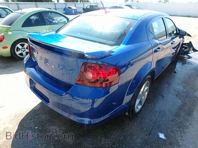 2014 DODGE AVENGER - VIN: 1C3CDZAG6EN112656 - Фото 4