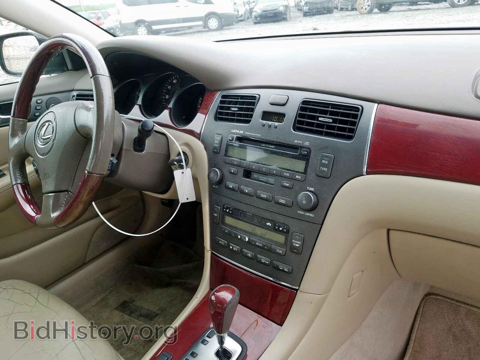 2004 LEXUS ES330 - VIN: JTHBA30G945046387 - Фото 9