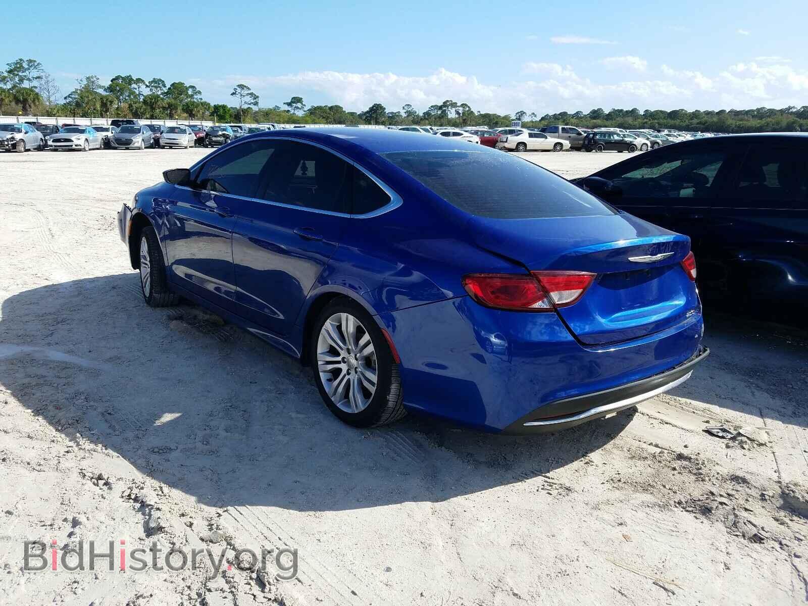 2016 CHRYSLER 200 - VIN: 1C3CCCAB7GN118862 - Фото 3