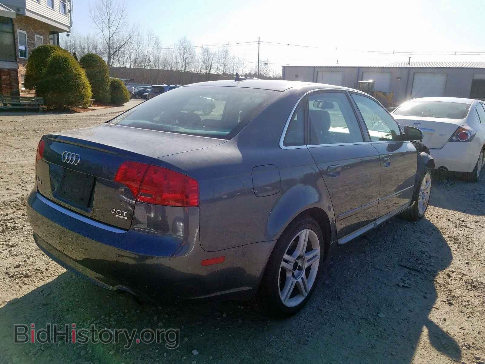 2008 AUDI A4 - VIN: WAUDF78E78A070526 - Фото 4