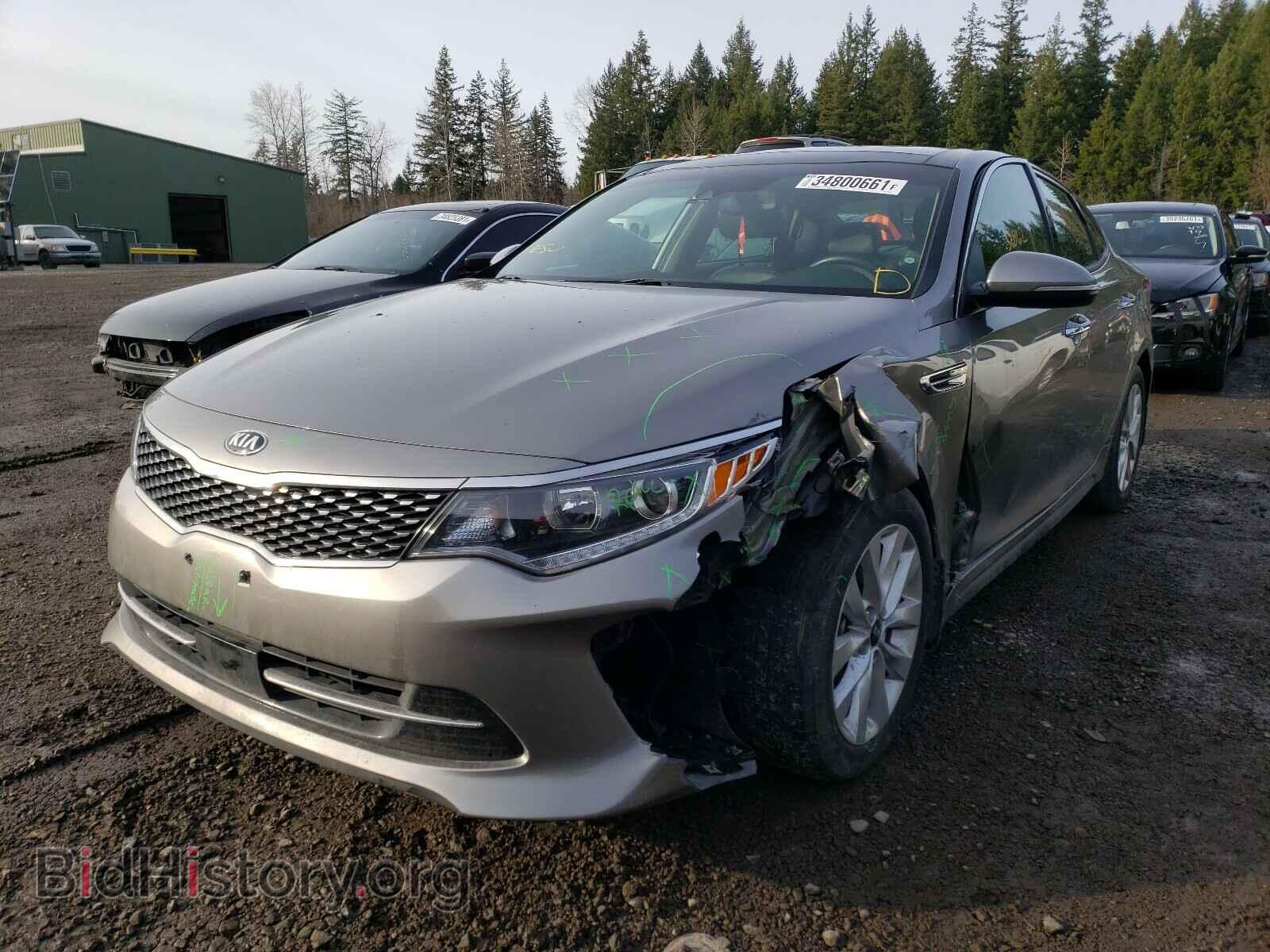 2018 KIA OPTIMA - VIN: 5XXGU4L30JG203194 - Фото 2