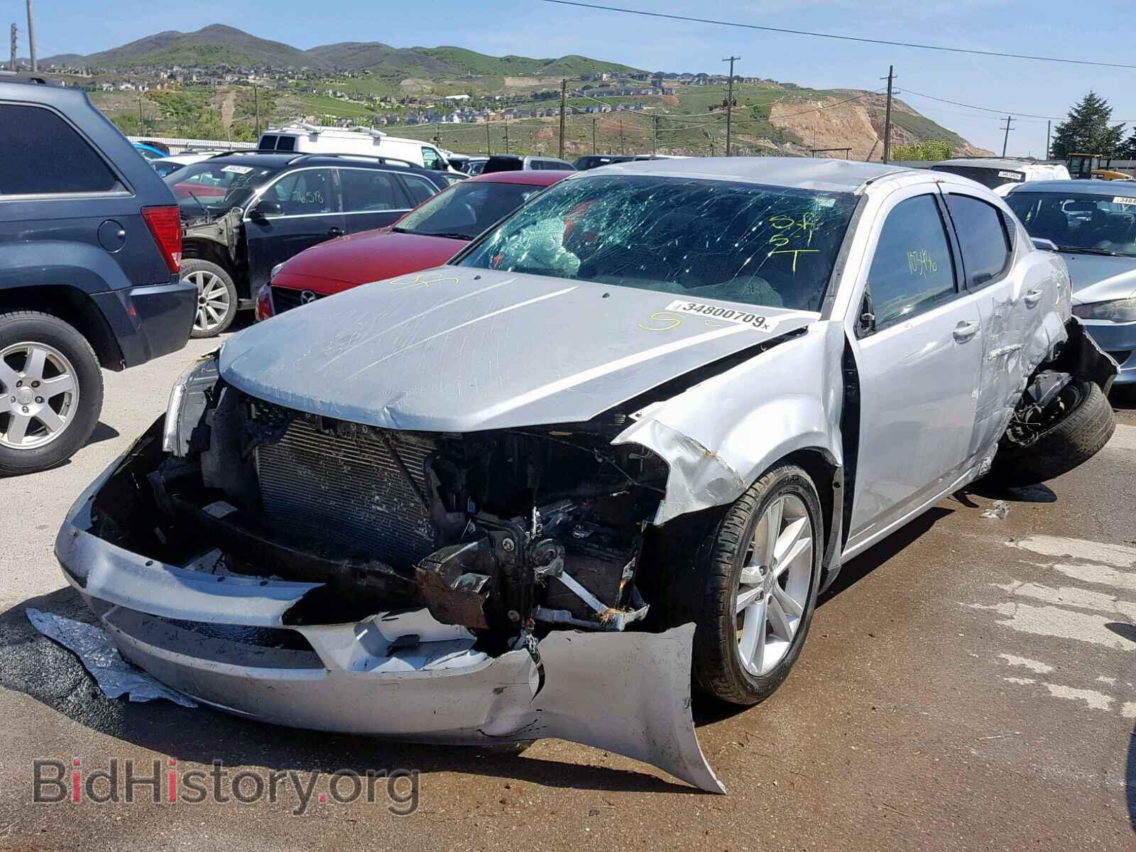 2012 DODGE AVENGER - VIN: 1C3CDZAG1CN280928 - Фото 2