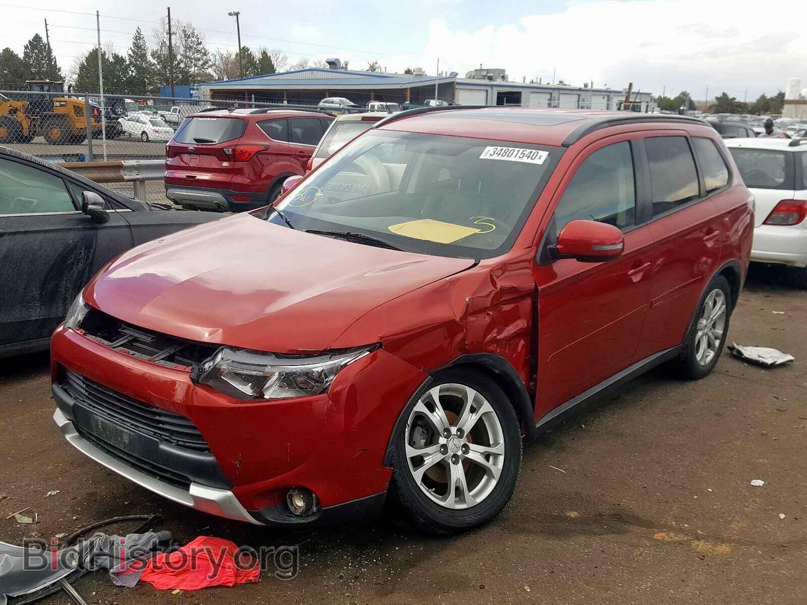 2015 MITSUBISHI OUTLANDER - VIN: JA4AD3A35FZ013165 - Фото 2