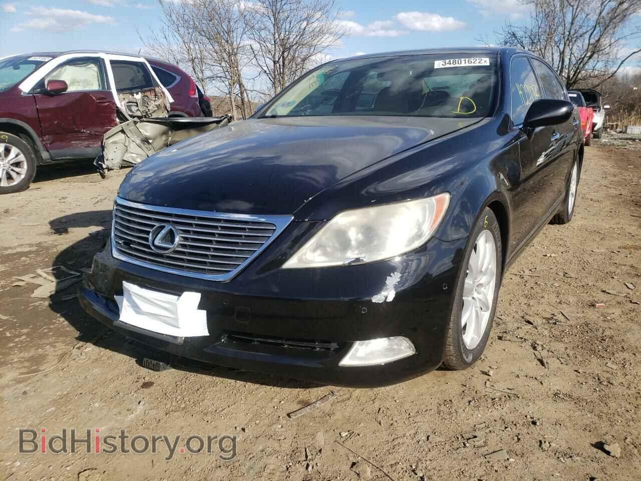 2007 LEXUS LS460 - VIN: JTHGL46F475016013 - Фото 2