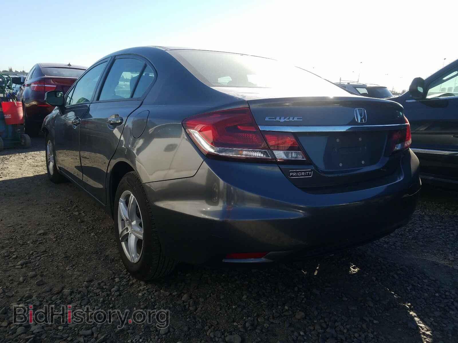 2013 HONDA CIVIC - VIN: 19XFB2F54DE262961 - Фото 3