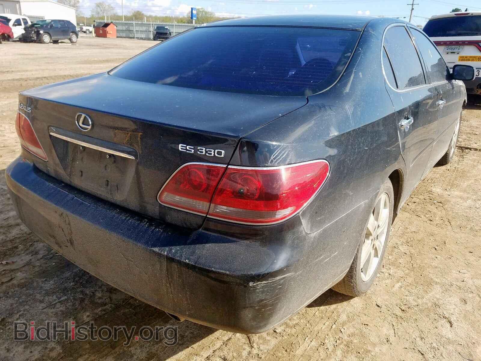 2005 LEXUS ES330 - VIN: JTHBA30GX50024090 - Фото 4