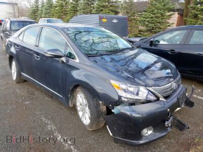 2010 Lexus HS HS 250h, темно-серый — VIN JTHBB1BA0A2000776, Copart
