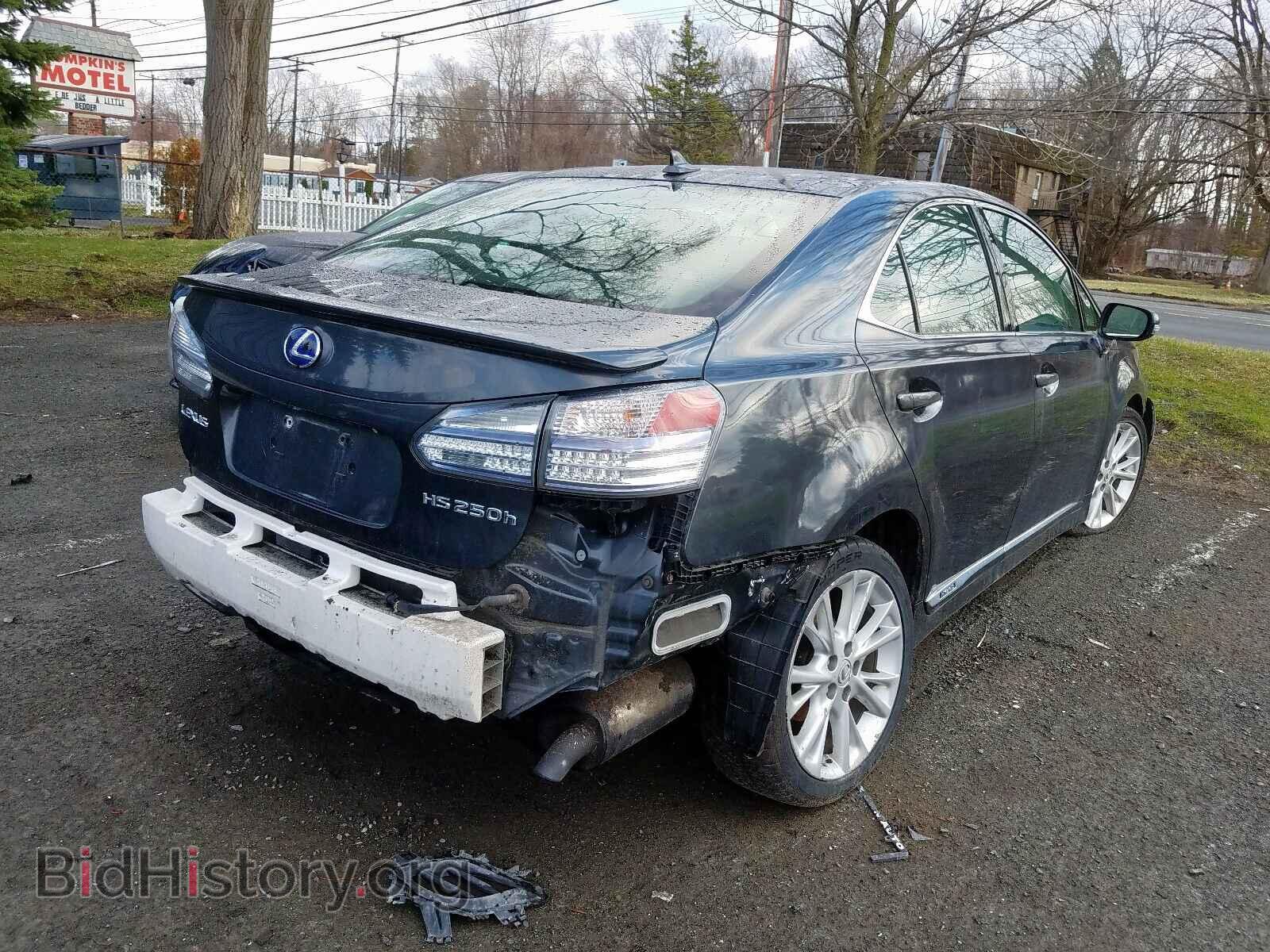 2010 LEXUS HS - VIN: JTHBB1BA0A2000776 - Фото 4