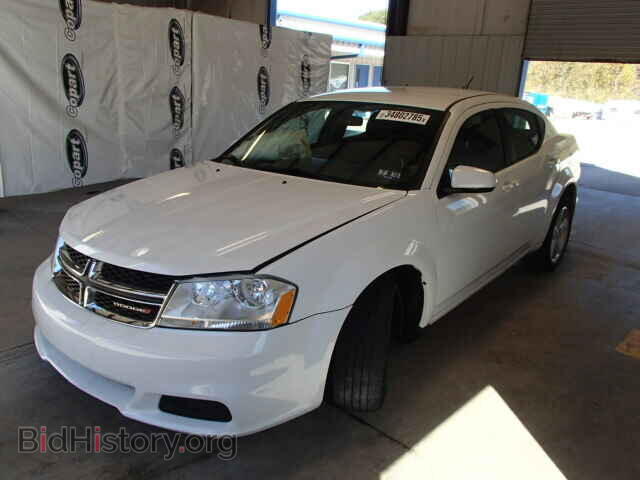 2011 DODGE AVENGER - VIN: 1B3BD1FB0BN557395 - Фото 2
