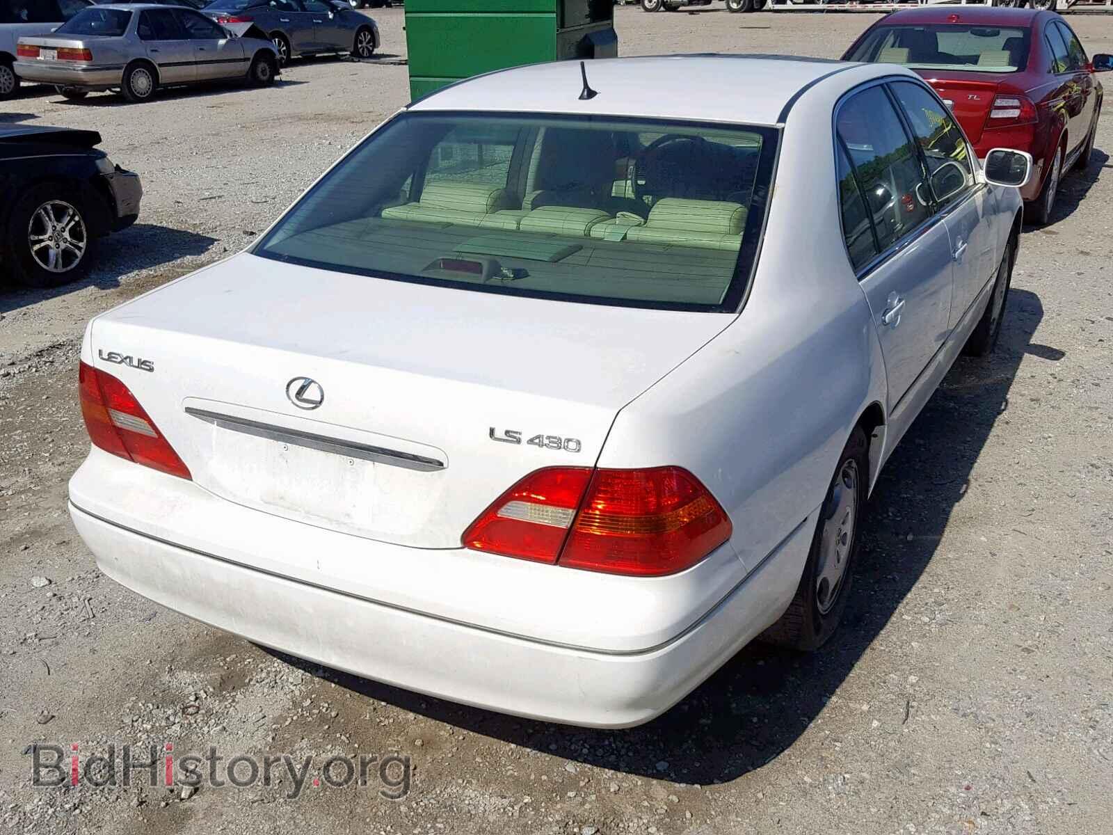 2001 LEXUS LS430 - VIN: JTHBN30F110006339 - Фото 4