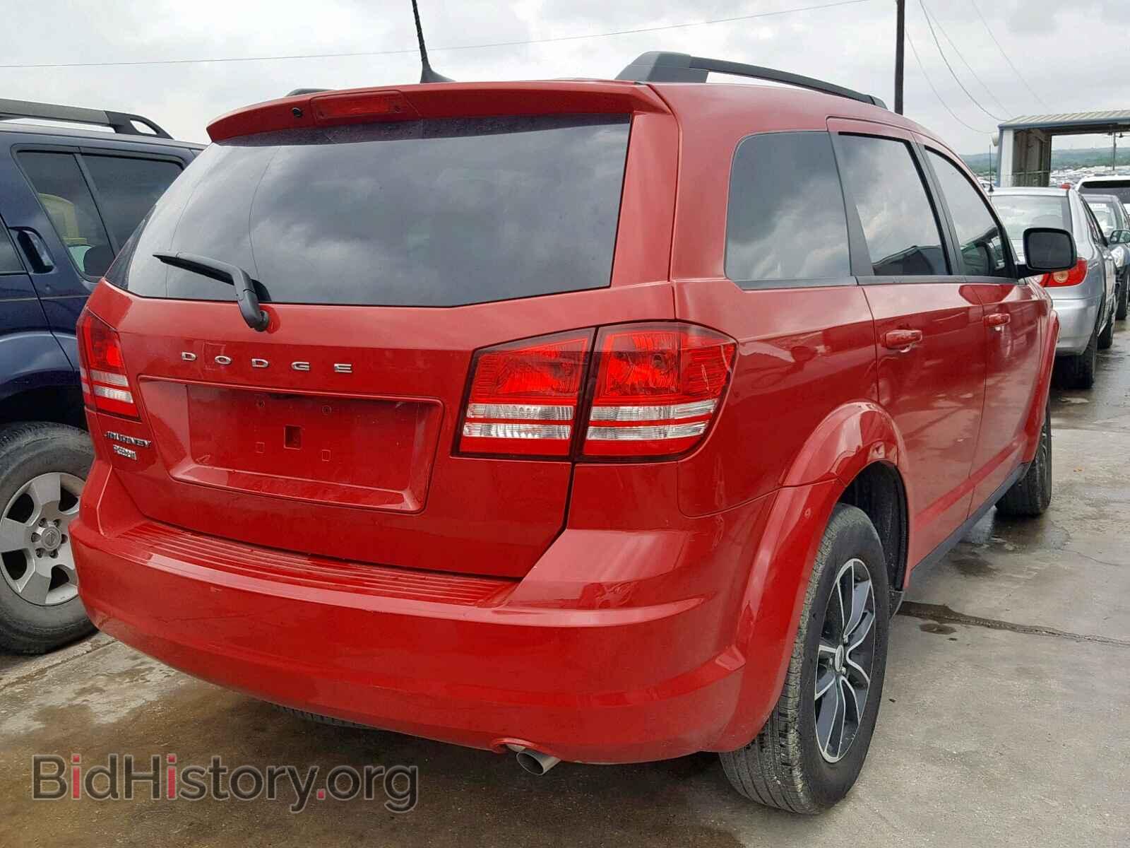 2018 DODGE JOURNEY SE - VIN: 3C4PDCAB8JT535344 - Фото 4