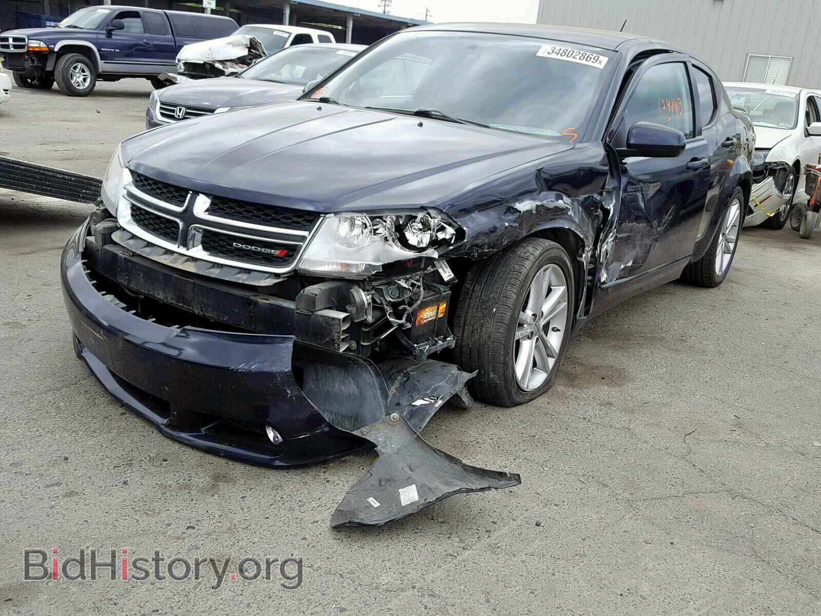 2012 DODGE AVENGER - VIN: 1C3CDZEG9CN264650 - Фото 2