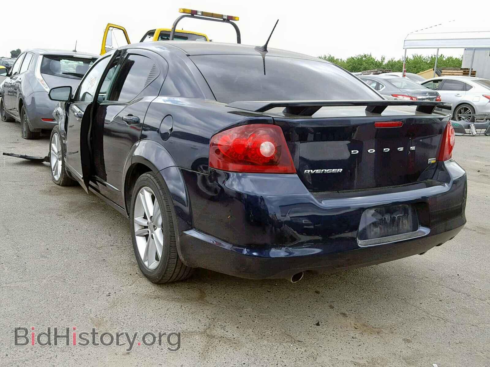 2012 DODGE AVENGER - VIN: 1C3CDZEG9CN264650 - Фото 3