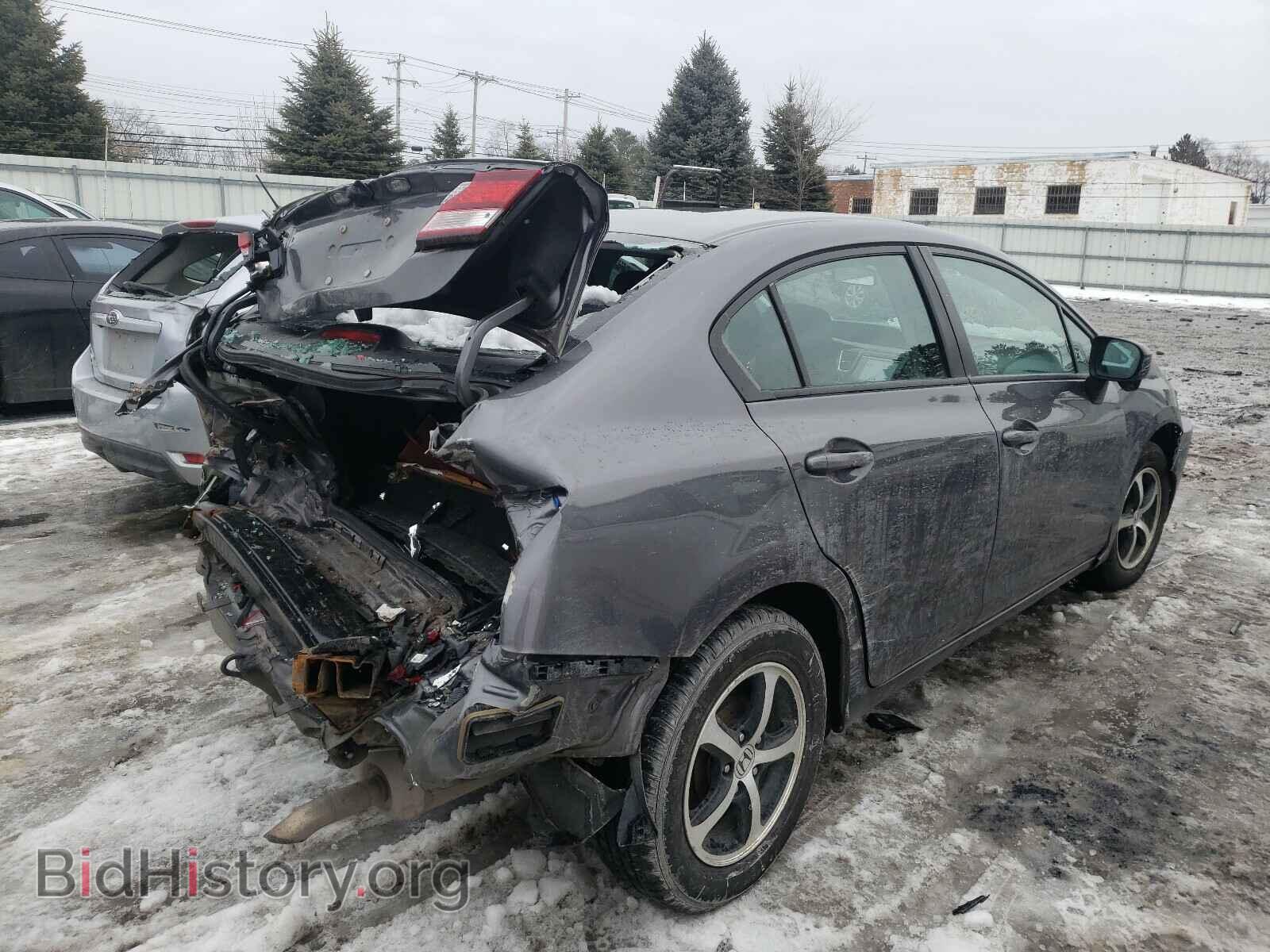 2015 HONDA CIVIC - VIN: 19XFB2F75FE254291 - Фото 4
