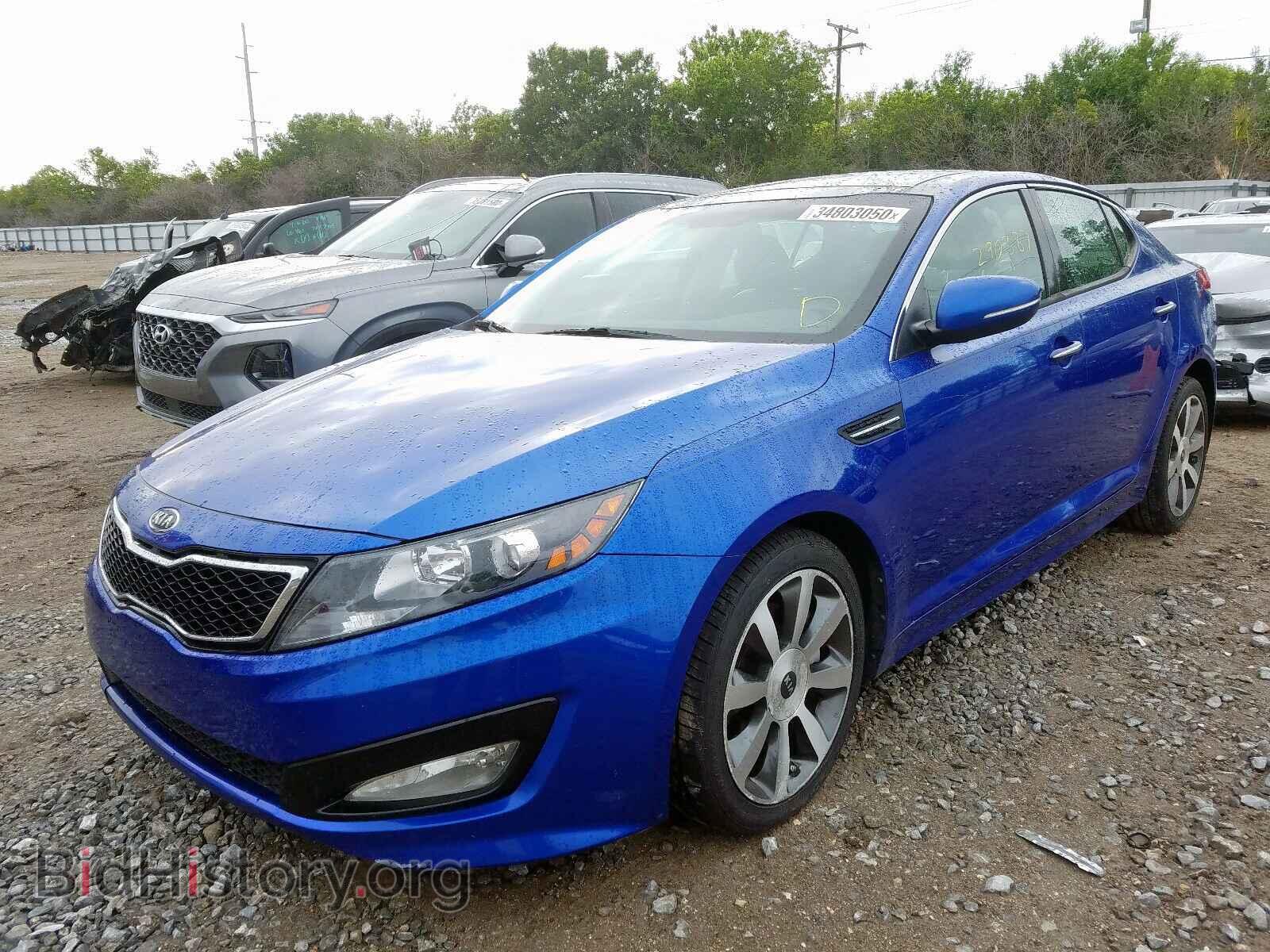 2012 KIA OPTIMA - VIN: 5XXGR4A60CG027667 - Фото 2