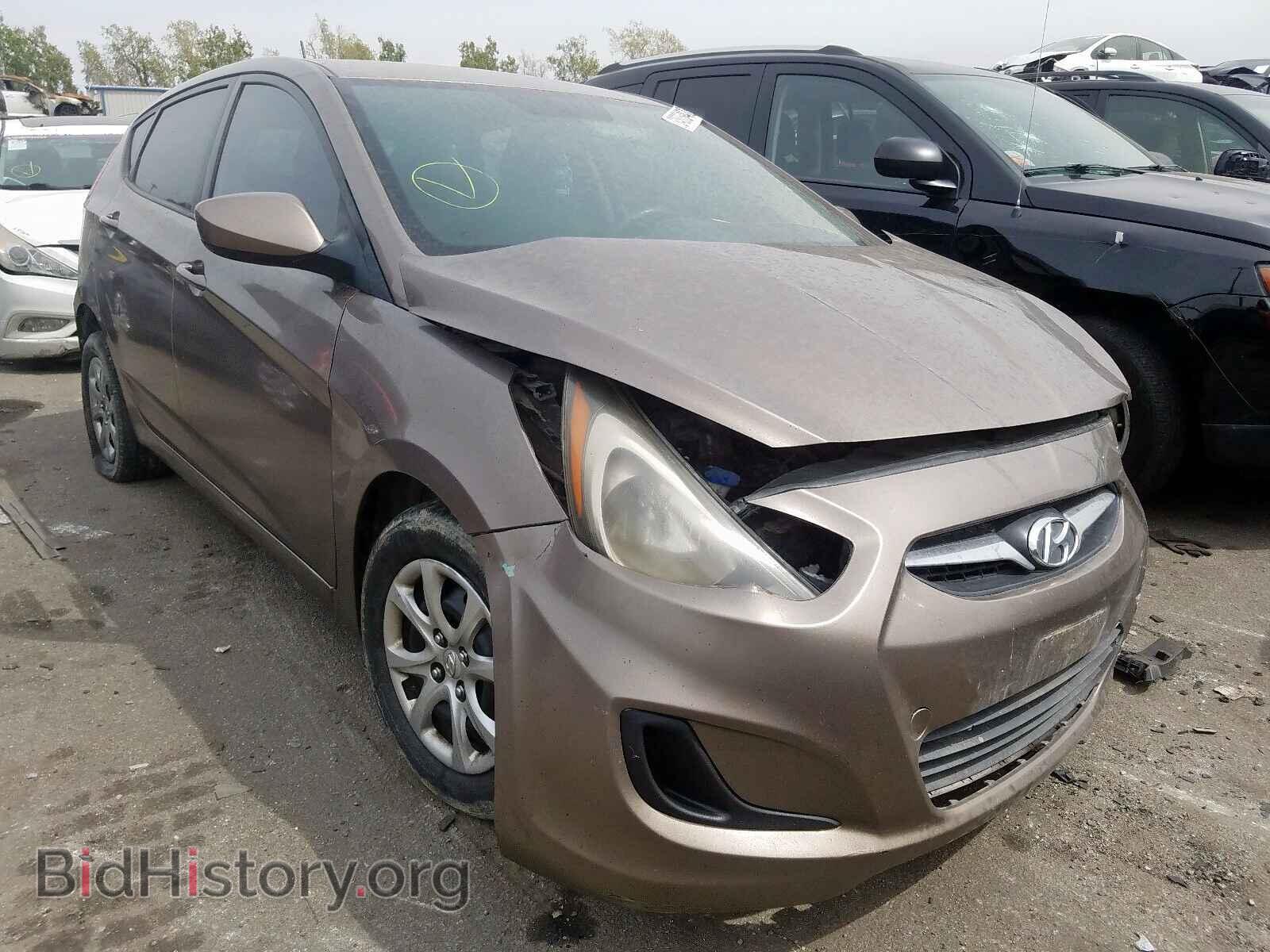Photo KMHCT5AE5CU030843 - HYUNDAI ACCENT 2012