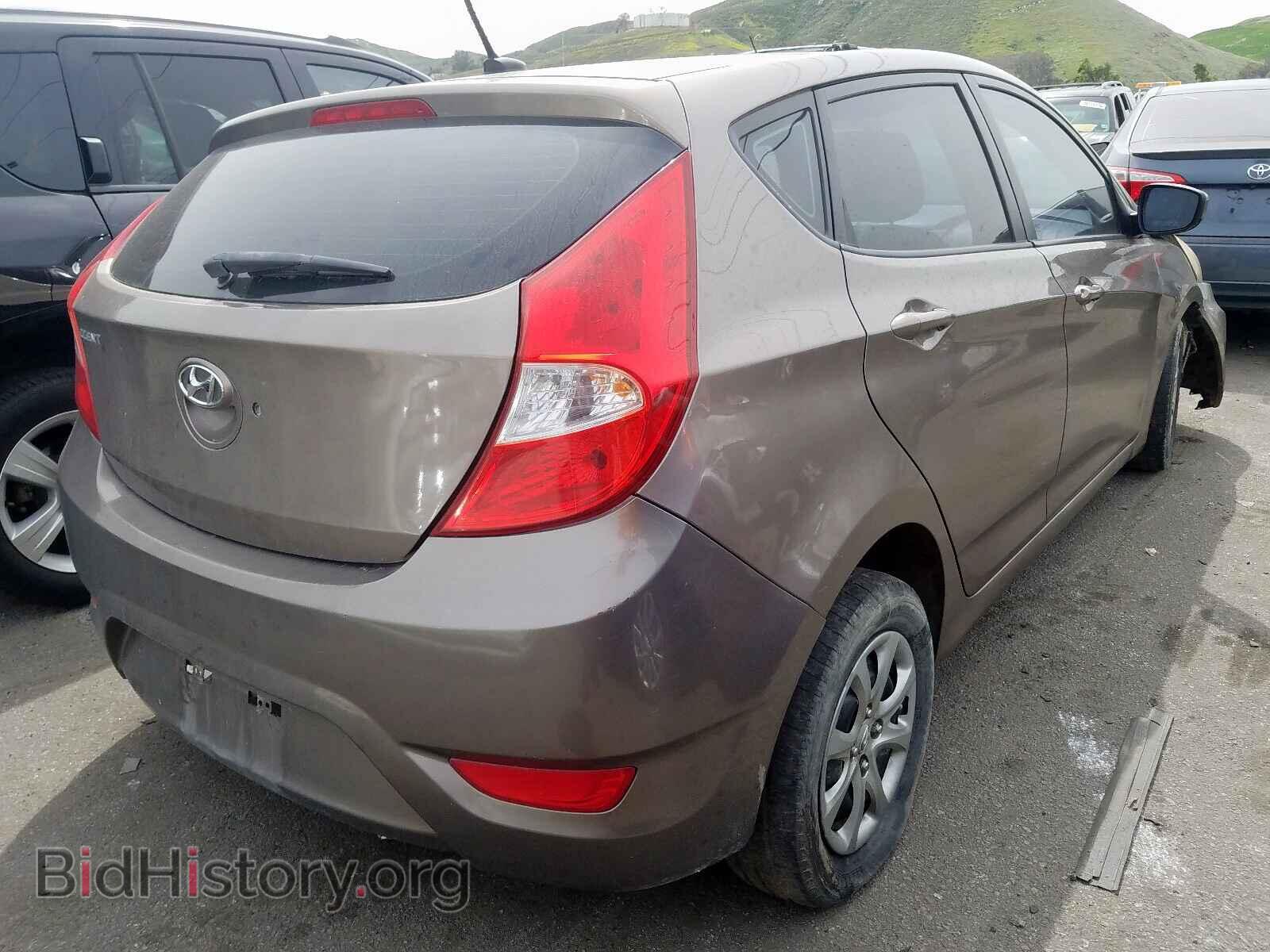 2012 HYUNDAI ACCENT - VIN: KMHCT5AE5CU030843 - Фото 4