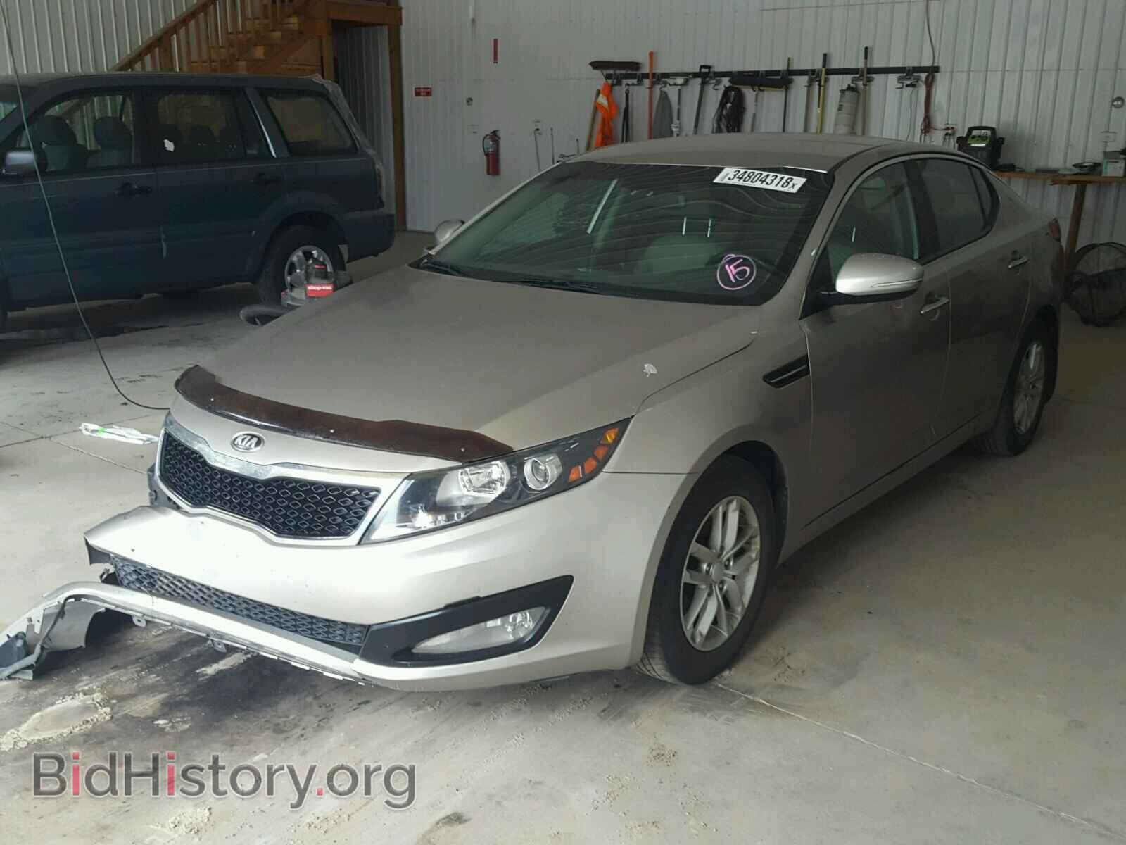 2013 KIA OPTIMA - VIN: KNAGM4A72D5344196 - Фото 2