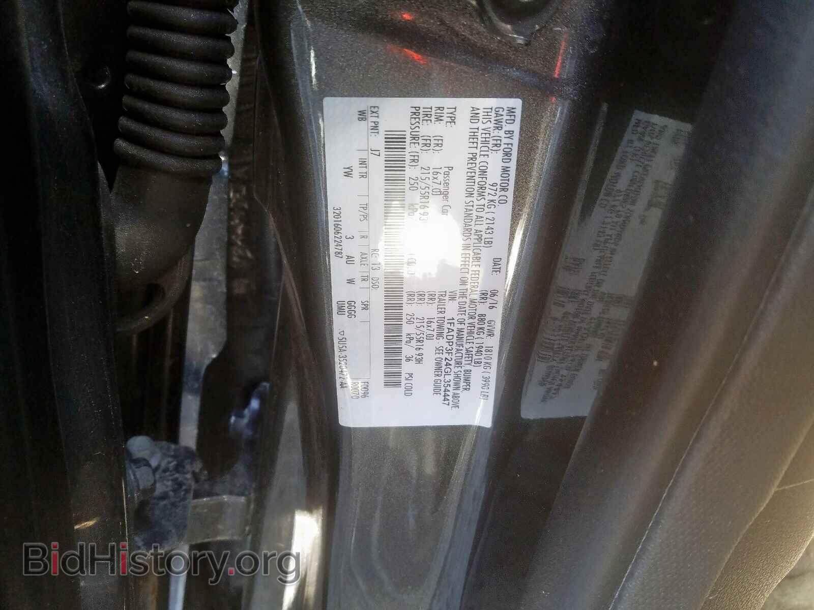 2016 FORD FOCUS - VIN: 1FADP3F24GL354447 - Photo 10