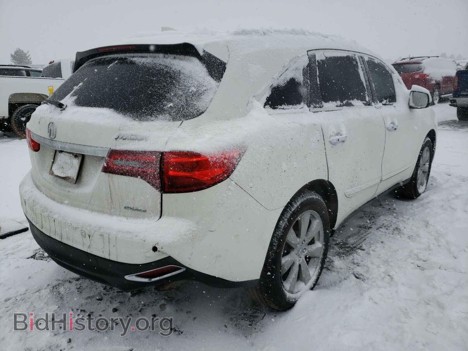 2014 ACURA MDX - VIN: 5FRYD4H82EB015177 - Фото 4