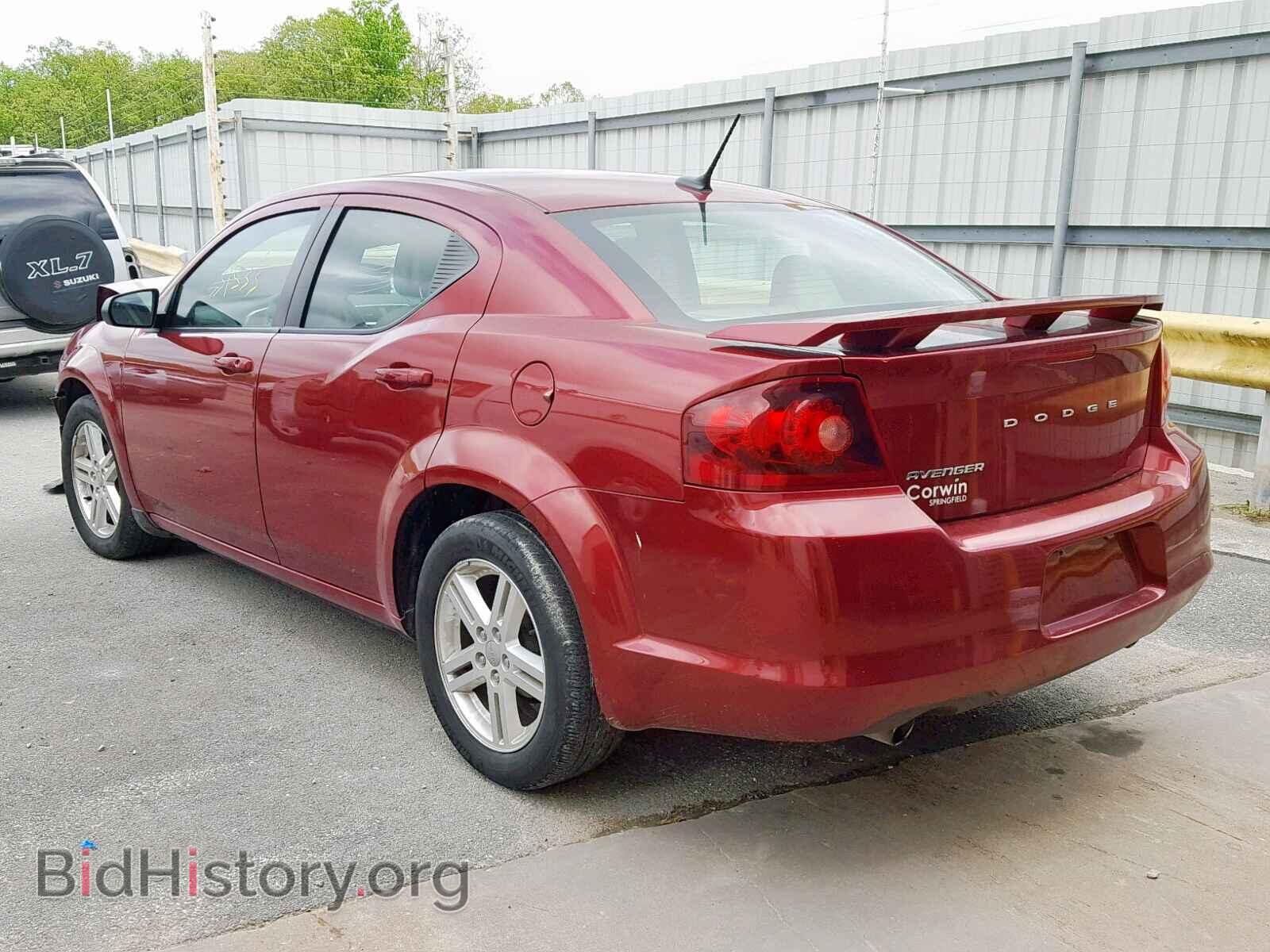 2014 DODGE AVENGER - VIN: 1C3CDZAG3EN218174 - Фото 3