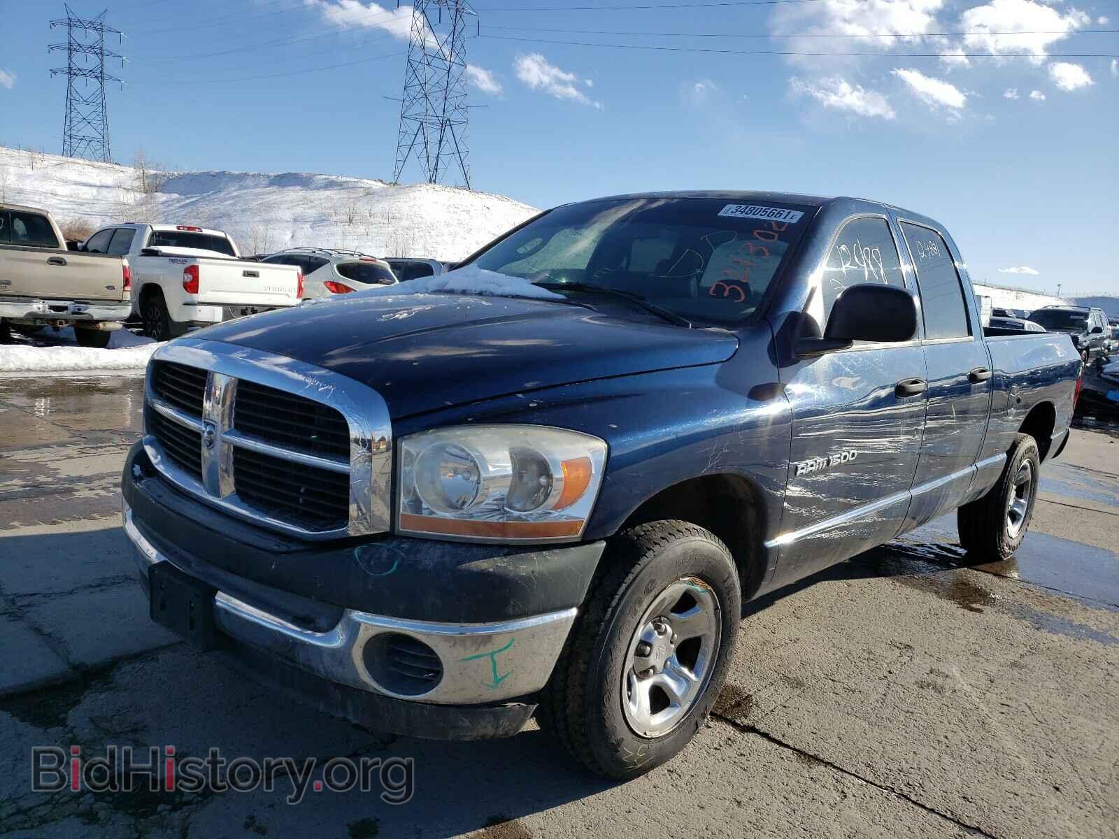 2006 DODGE RAM 1500 - VIN: 1D7HA18K96J246579 - Фото 2