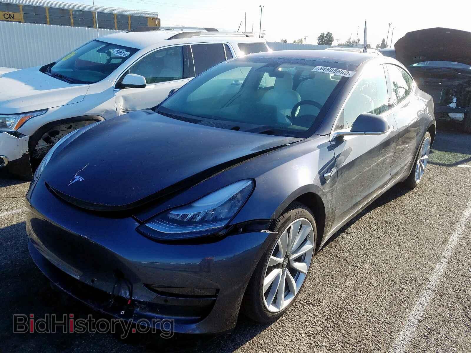 2019 TESLA MODEL 3 - VIN: 5YJ3E1EA9KF302350 - Фото 2