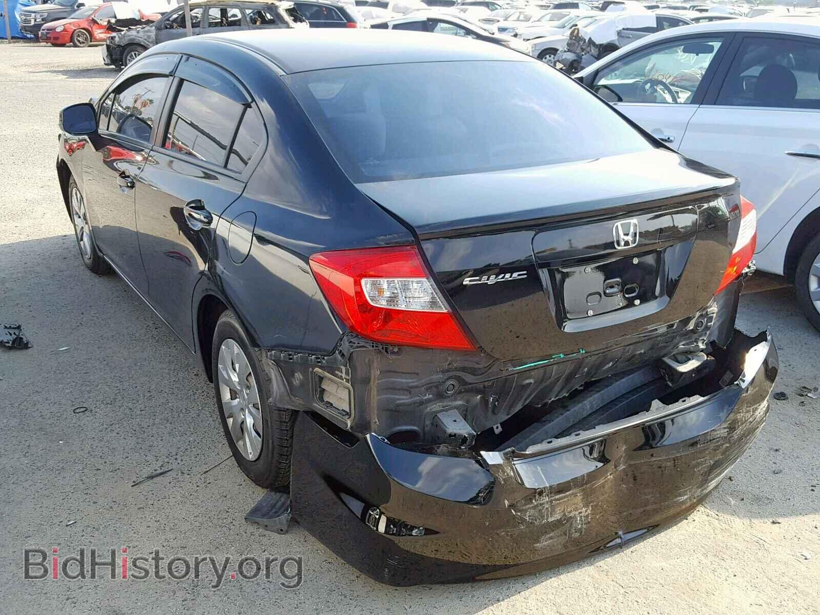 2012 HONDA CIVIC LX - VIN: 19XFB2F54CE338967 - Фото 3