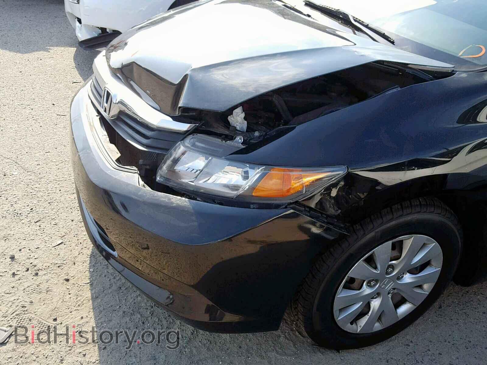 2012 HONDA CIVIC LX - VIN: 19XFB2F54CE338967 - Фото 9