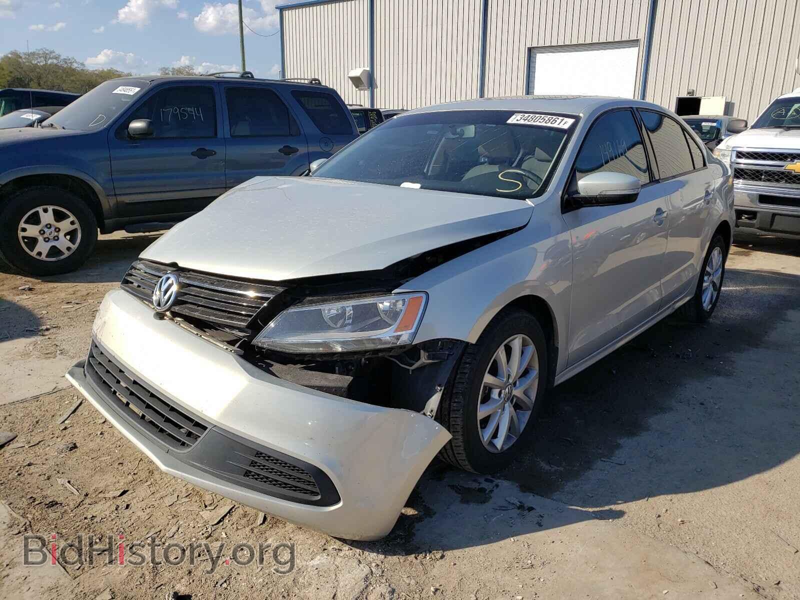 2011 VOLKSWAGEN JETTA - VIN: 3VWDZ7AJ1BM364240 - Фото 2