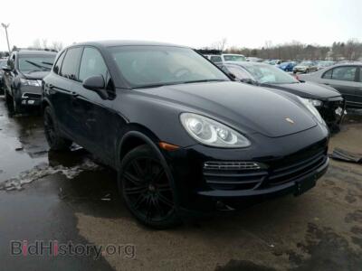 2011 Porsche CAYENNE Cayenne S, черный — VIN WP1AB2A22BLA46570, Copart