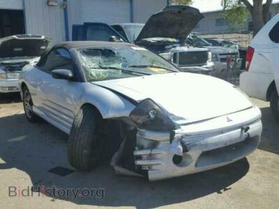2003 Mitsubishi ECLIPSE Eclipse SP, серебристый — VIN 4A3AE75H43E001945, Copart