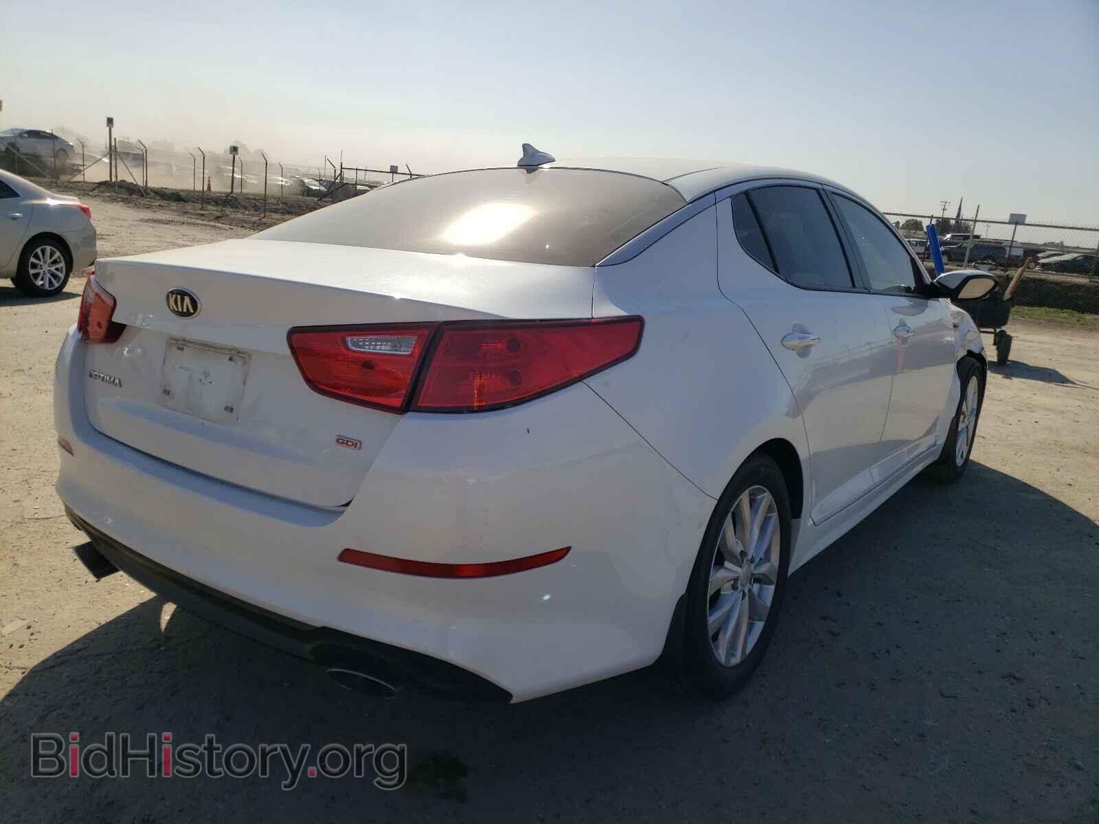 2015 KIA OPTIMA - VIN: 5XXGM4A71FG499162 - Фото 4