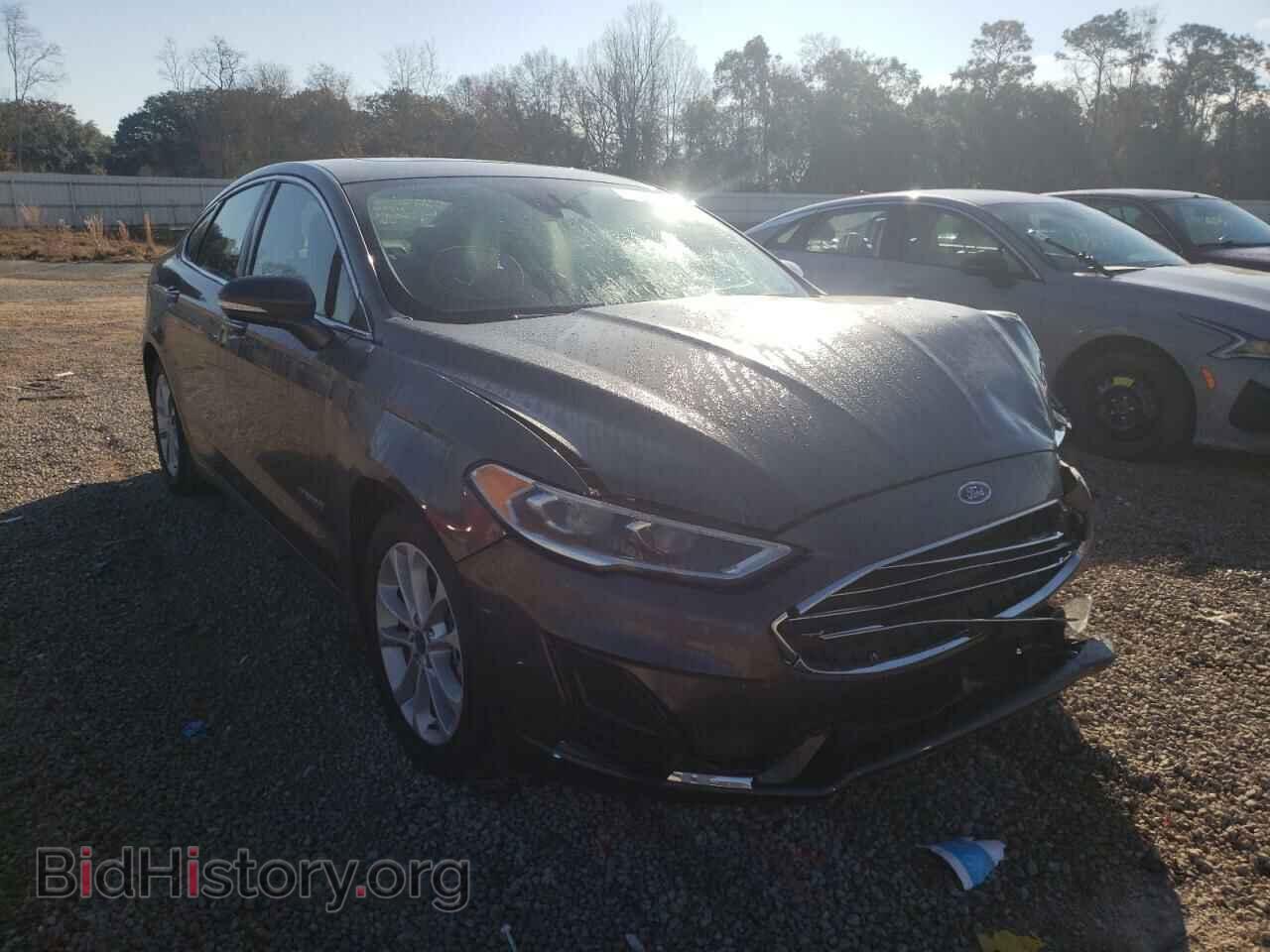 Фотография 3FA6P0MU2KR254403 - FORD FUSION 2019
